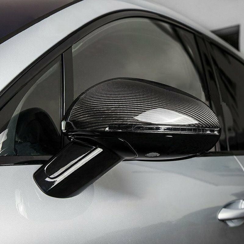 Brand New 2015-2022 Porsche Macan 100% Real Carbon Fiber Side View Mirror Cover Cap