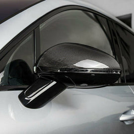 Brand New 2015-2022 Porsche Macan 100% Real Carbon Fiber Side View Mirror Cover Cap
