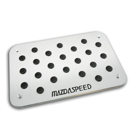 Brand New Universal JDM Mazdaspeed Car Anti Skid Floor Mat Carpet Rest Pedal Pad Cover 11.5