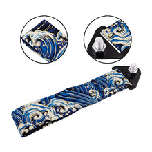 Load image into Gallery viewer, Brand New Jdm Sakura Wave High Strength Blue Tow Towing Strap Hook For Front / REAR BUMPER JDM