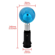Load image into Gallery viewer, Brand New 1 Star Blue Dragon ball Z Custom 54mm Shift Knob Automatic Transmission Car Racing Gear Shifter
