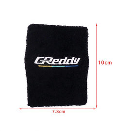 Brand New 1PCS Racing GREDDY Black Car Reservoir Tank Oil Cover Sock Racing Tank Sock