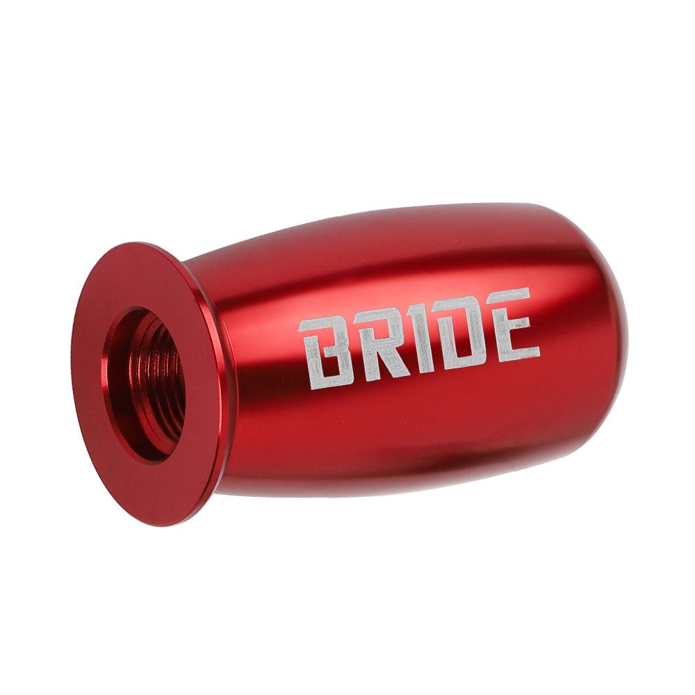Brand New Universal BRIDE Red Bullet Aluminum Alloy Red Manual Gear Shift Knob Lever Shifter