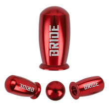 Load image into Gallery viewer, Brand New Universal BRIDE Red Bullet Aluminum Alloy Red Manual Gear Shift Knob Lever Shifter