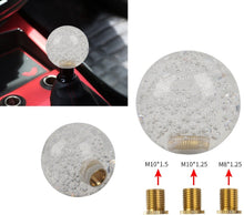 Load image into Gallery viewer, Brand New Ball 60mm Manual Transmission Red Diamond Crystal Bubble Shift Knob