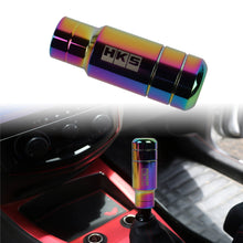 Load image into Gallery viewer, Brand New 9CM HKS Racing Aluminum Neo-Chrome Manual Gear Shift Knob Shifter M8 M10 M12