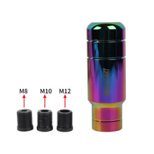 Load image into Gallery viewer, Brand New 9CM Ralliart Racing Aluminum Neo-Chrome Manual Gear Shift Knob Shifter M8 M10 M12