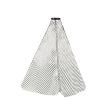 Load image into Gallery viewer, Brand New Universal Carbon Fiber Leather PVC Style Silver Stitch Leather Gear Manual Shifter Shift Knob Boot