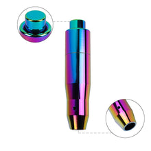 Load image into Gallery viewer, Brand New JDM Universal Neo Chrome Aluminum Automatic Stick Gear Shift Knob Lever Shifter M8 M10 M12