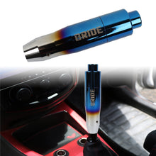 Load image into Gallery viewer, Brand New JDM Universal Bride Burnt Blue Aluminum Automatic Stick Gear Shift Knob Lever Shifter M8 M10 M12