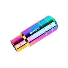 Load image into Gallery viewer, Brand New 9CM Bride Racing Aluminum Neo-Chrome Manual Gear Shift Knob Shifter M8 M10 M12