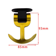 Load image into Gallery viewer, Brand New JDM Universal Front / Rear Cool Gold Track Racing Style ABS Tow Hook Ring Sticker For All Car Model