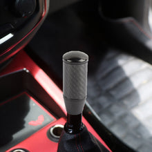 Load image into Gallery viewer, Brand New Universal V4 Black Real Carbon Fiber Car Gear Stick Shift Knob For MT Manual