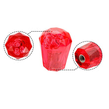 Load image into Gallery viewer, Brand New JDM Universal Diamond Crystal VIP Style Manual Shifter Shift Knob 60MM Red