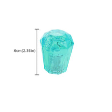 Load image into Gallery viewer, Brand New JDM Universal Diamond Crystal VIP Style Manual Shifter Shift Knob 60MM Green