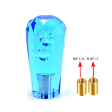 Load image into Gallery viewer, Brand New JDM Universal Diamond Crystal VIP Style Manual Shifter Shift Knob 100MM Blue