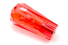 Load image into Gallery viewer, Brand New JDM Universal Diamond Crystal VIP Style Manual Shifter Shift Knob 100MM Red
