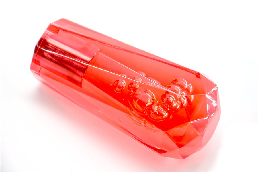 Brand New JDM Universal Diamond Crystal VIP Style Manual Shifter Shift Knob 100MM Red
