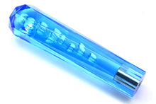 Load image into Gallery viewer, Brand New JDM Universal Diamond Crystal VIP Style Manual Shifter Shift Knob 200MM Blue