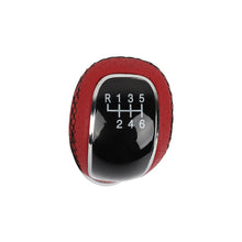 Load image into Gallery viewer, Brand New Universal 5/6 Speed Red Leather Car Manual Racing Gear Stick Shift Knob Shifter