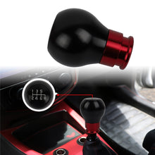 Load image into Gallery viewer, Brand New 6 Speed Aluminum Black/Red Universal Manual MT Racing Car Gear Shift Knob
