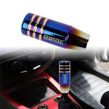 Load image into Gallery viewer, Brand New Universal 9CM BRIDE Aluminum Burnt Blue Manual Transmission Car Racing Gear Shift Knob