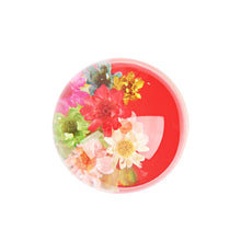 Load image into Gallery viewer, Brand New Universal JDM Red Crystal Real Flowers Head Manual Car Gear Shift Knob shifter M8 M10 M12