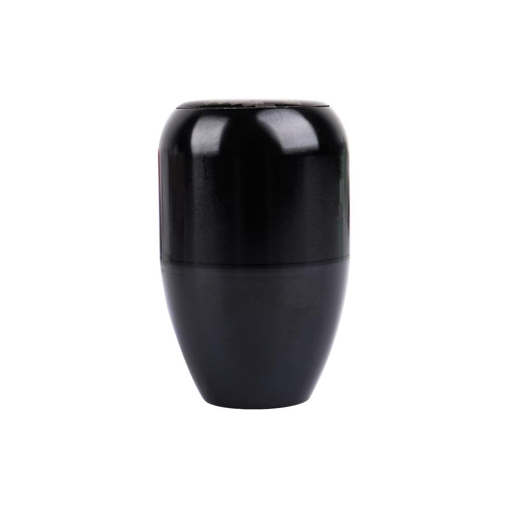 Brand New Universal Momo Carbon Fiber Sticker Aluminum Manual Gear Stick Black Shift Knob Shifter M8 M10 M12