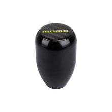 Load image into Gallery viewer, Brand New Universal Momo Carbon Fiber Sticker Aluminum Manual Gear Stick Black Shift Knob Shifter M8 M10 M12