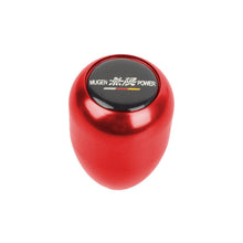 Load image into Gallery viewer, Brand New JDM Universal Mugen Black Sticker Aluminum Manual Gear Stick Red Shift Knob Shifter M8 M10 M12