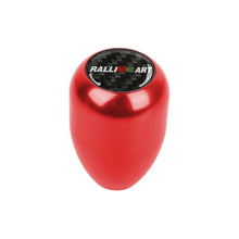 Load image into Gallery viewer, Brand New JDM Universal Ralliart Carbon Fiber Sticker Aluminum Manual Gear Stick Red Shift Knob Shifter M8 M10 M12