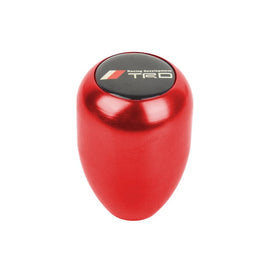 Brand New JDM Universal TRD Black Sticker Aluminum Manual Gear Stick Red Shift Knob Shifter M8 M10 M12