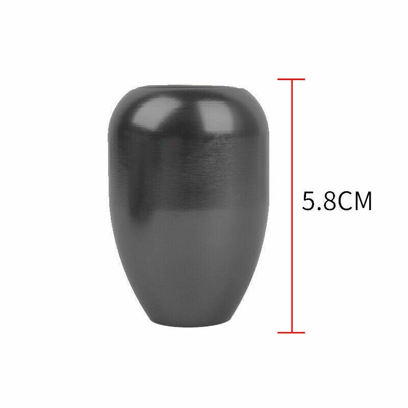 Brand New JDM Universal Nismo Carbon Fiber Sticker Aluminum Manual Gear Stick Black Shift Knob Shifter M8 M10 M12