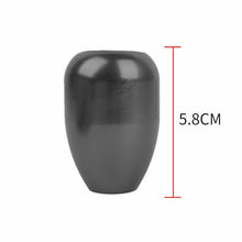 Load image into Gallery viewer, Brand New JDM Universal Ralliart Carbon Fiber Sticker Aluminum Manual Gear Stick Black Shift Knob Shifter M8 M10 M12