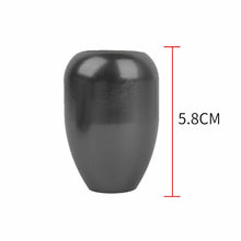 Load image into Gallery viewer, Brand New JDM Universal TRD Carbon Fiber Sticker Aluminum Manual Gear Stick Black Shift Knob Shifter M8 M10 M12