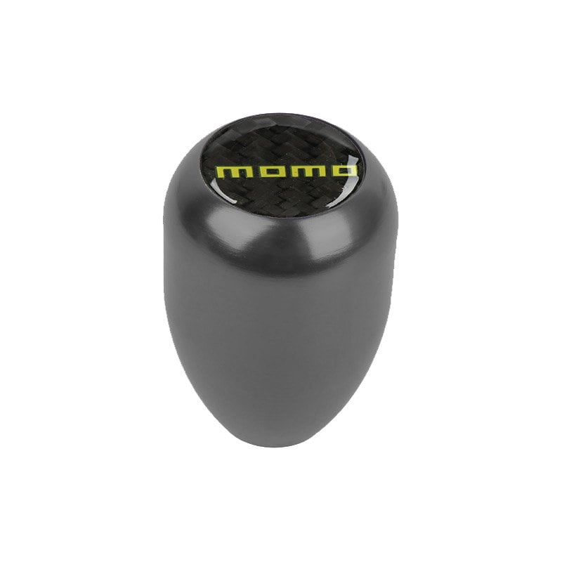 Brand New JDM Universal Momo Carbon Fiber Sticker Aluminum Manual Gear Stick Black Shift Knob Shifter M8 M10 M12