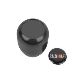 Brand New JDM Universal Ralliart Black Sticker Aluminum Manual Gear Stick Black Shift Knob Shifter M8 M10 M12