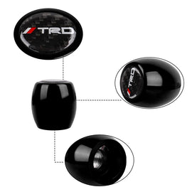 Brand New Universal JDM TRD Racing Gear Stick Black Shift Knob Shifter M8 M10 M12