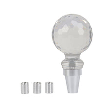 Load image into Gallery viewer, Brand New Universal Clear Aluminum Car Manual Gear Shift Knob Lever Shifter Golf Ball Shape M8 M10 M12