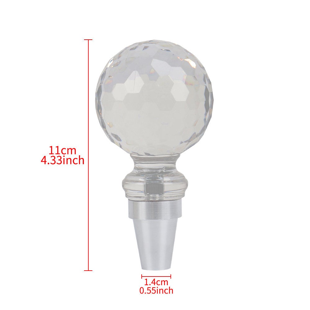 Brand New Universal Clear Aluminum Car Manual Gear Shift Knob Lever Shifter Golf Ball Shape M8 M10 M12