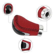 Load image into Gallery viewer, Brand New Universal 5/6 Speed Red Leather Car Manual Racing Gear Stick Shift Knob Shifter M8 M10 M12