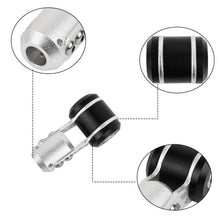Load image into Gallery viewer, Brand New Universal Black Aircraft Aluminum Manual Racing Gear Stick Shifter Shift Knob M8 M10 M12