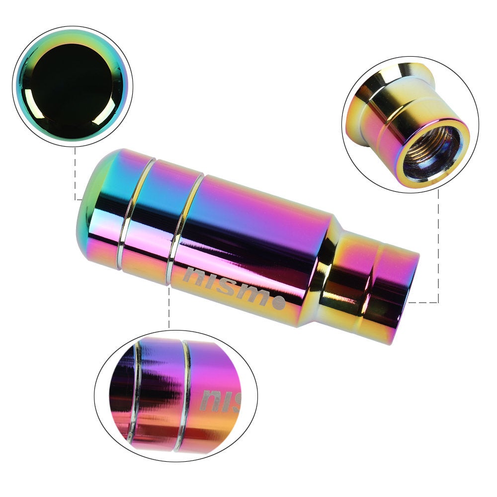 Brand New Universal 9CM Nismo Aluminum Neo-Chrome Manual Transmission Car Racing Gear Shift Knob