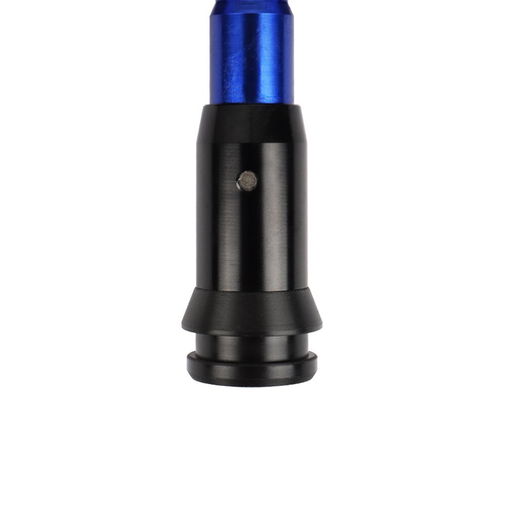 Brand New Aircraft Joystick Blue Aluminum Automatic Car Racing Gear Shift Knob Universal