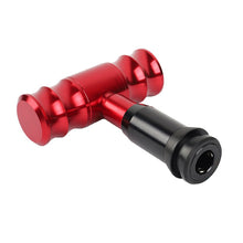 Load image into Gallery viewer, Brand New Aircraft Joystick Red Aluminum Automatic Car Racing Gear Shift Knob Universal