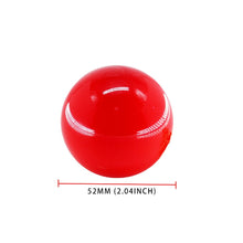 Load image into Gallery viewer, Brand New Universal JDM Duracon Glossy Red Round Ball Shift Knob M8x1.25 M10x1.5 M10x1.25 M12x1.25