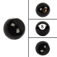 Load image into Gallery viewer, Brand New #8 Billiard Ball Round Car Manual Gear Shift Knob Universal Shifter Lever Cover