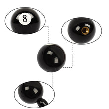 Load image into Gallery viewer, Brand New #8 Billiard Ball Round Car Manual Gear Shift Knob Universal Shifter Lever Cover