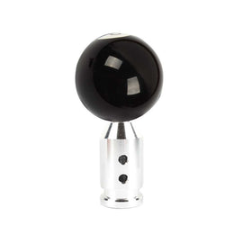 Brand New Universal #8 Billiard Ball Round Shift Knob+ Silver Adapter For Non Threaded Shifters M12x1.25