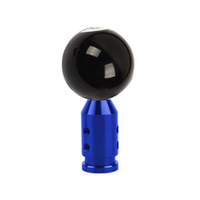 Load image into Gallery viewer, Brand New Universal #8 Billiard Ball Round Shift Knob+ Blue Adapter For Non Threaded Shifters M12x1.25